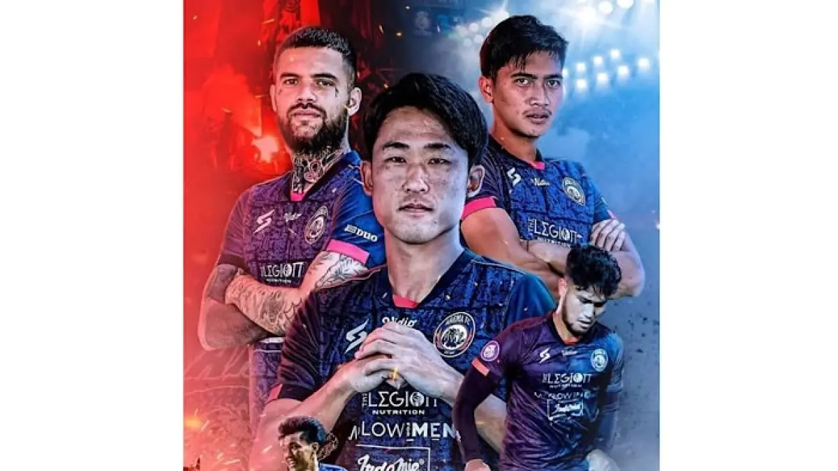 Rumor transfer Arema FC 2026/2027 makin panas. Balotelli, Sergi Roberto, Divock Origi hingga Vincent Aboubakar dikaitkan dengan Singo Edan.(pinterest)