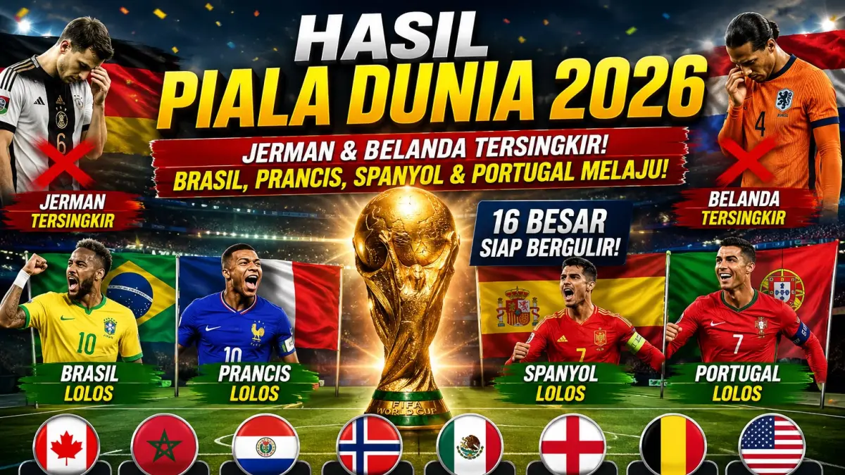 KEJUTAN BESAR DI PIALA DUNIA 2026!