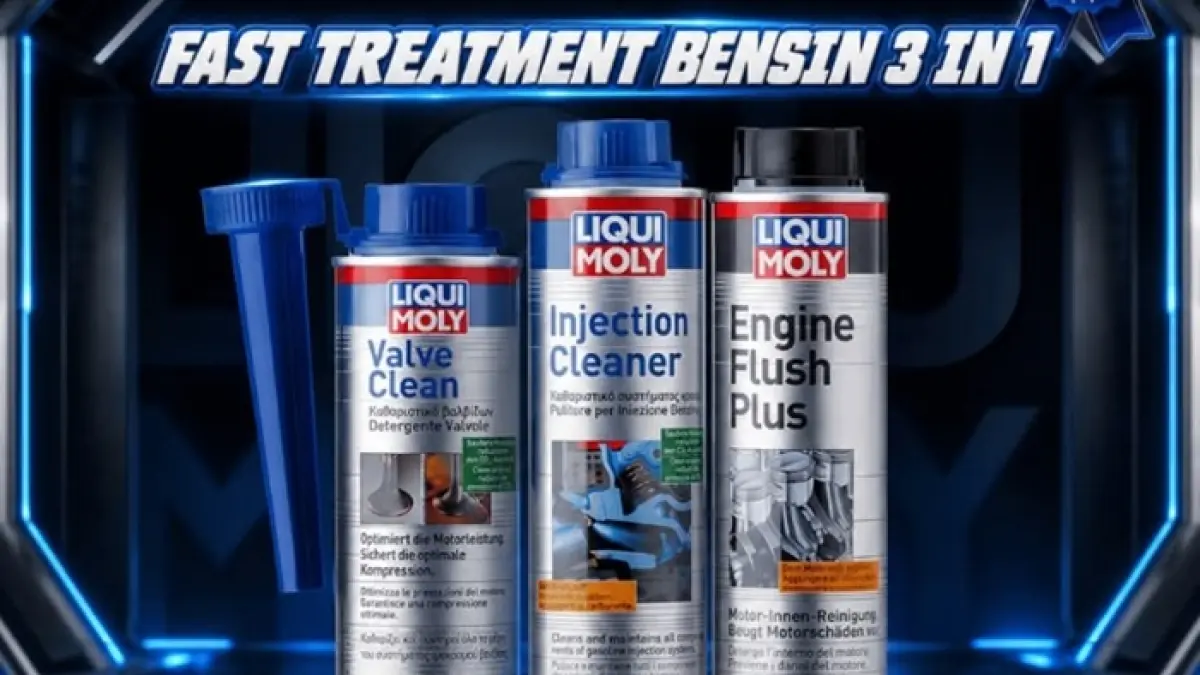 Bongkar rahasia bikin mesin mobil tua kembali bertenaga dan bebas kerak lumpur pakai Liqui Moly Engine Flush secara aman tanpa merusak sil. (PINTEREST)