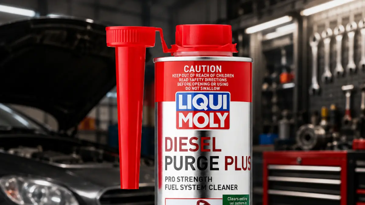 Liqui Moly Diesel Purge efektif membersihkan injektor diesel, meningkatkan performa mesin, menghemat BBM, dan mengurangi asap hitam. Simak ulasannya. (GEMINI AI)