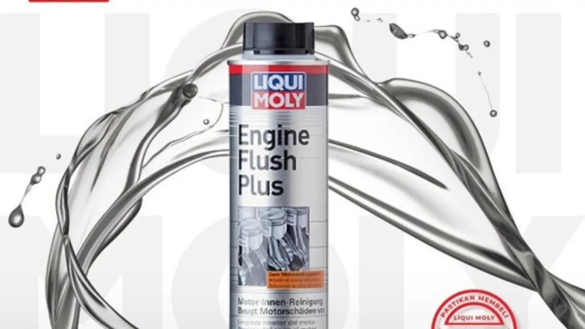 Liqui Moly Engine Flush efektif membersihkan sludge dan kerak mesin sebelum ganti oli. Simak manfaat, cara pakai, dan fakta pentingnya. (PINTEREST)