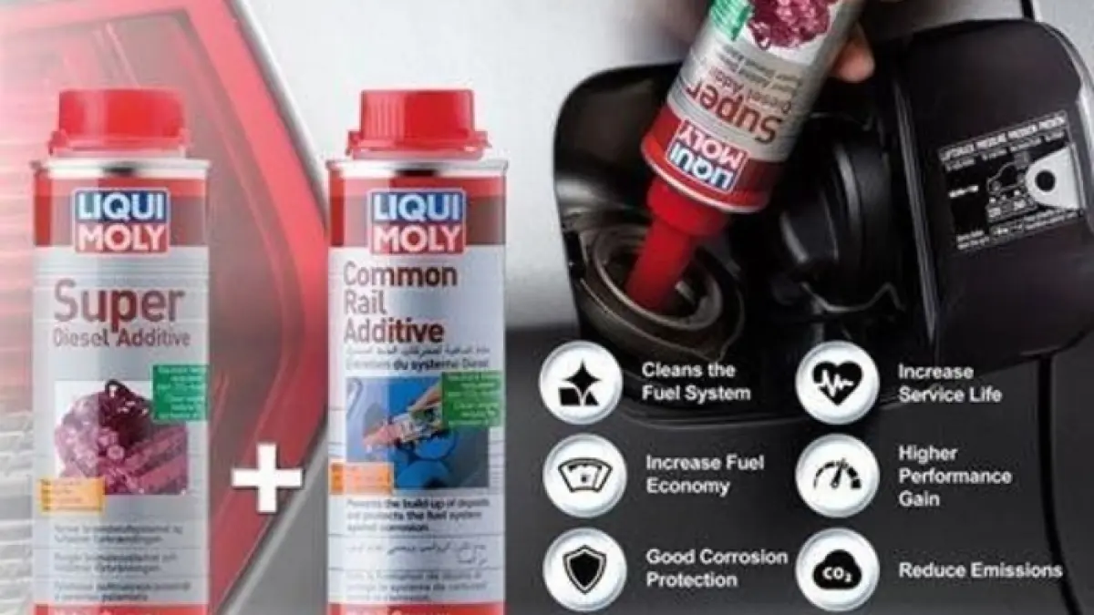 Liqui Moly Super Diesel Additive bantu menjaga performa mesin diesel, meningkatkan pembakaran, dan melindungi injektor. Simak manfaat lengkapnya. (PINTEREST)