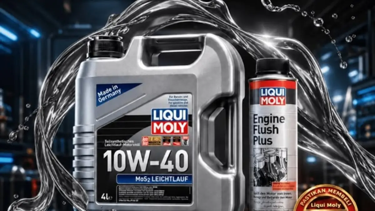 Oli Liqui Moly hadir dalam berbagai seri dengan teknologi berbeda. Simak cara memilih oli yang tepat agar mesin tetap awet dan optimal. (PINTEREST)