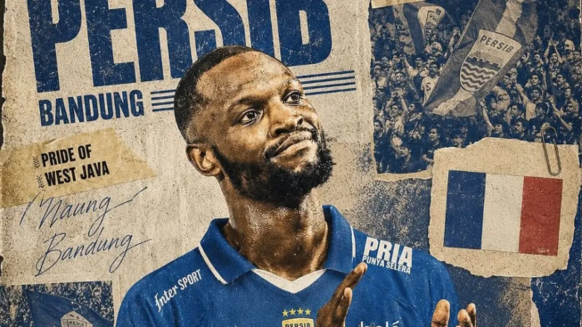 Persib Bandung resmi memperkenalkan Gabriel Mutombo sebagai pengganti Federico Barba. Simak kelebihan sang bek dan perkembangan transfer terbaru Maung Bandung.(Pinterest)
