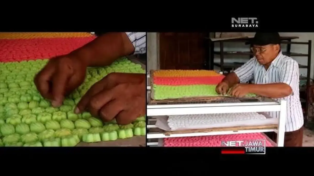 Kampung UMKM Rejowinangun di Kecamatan Kademangan menjadi sentra produksi aneka jajanan tradisional khas Kabupaten Blitar.