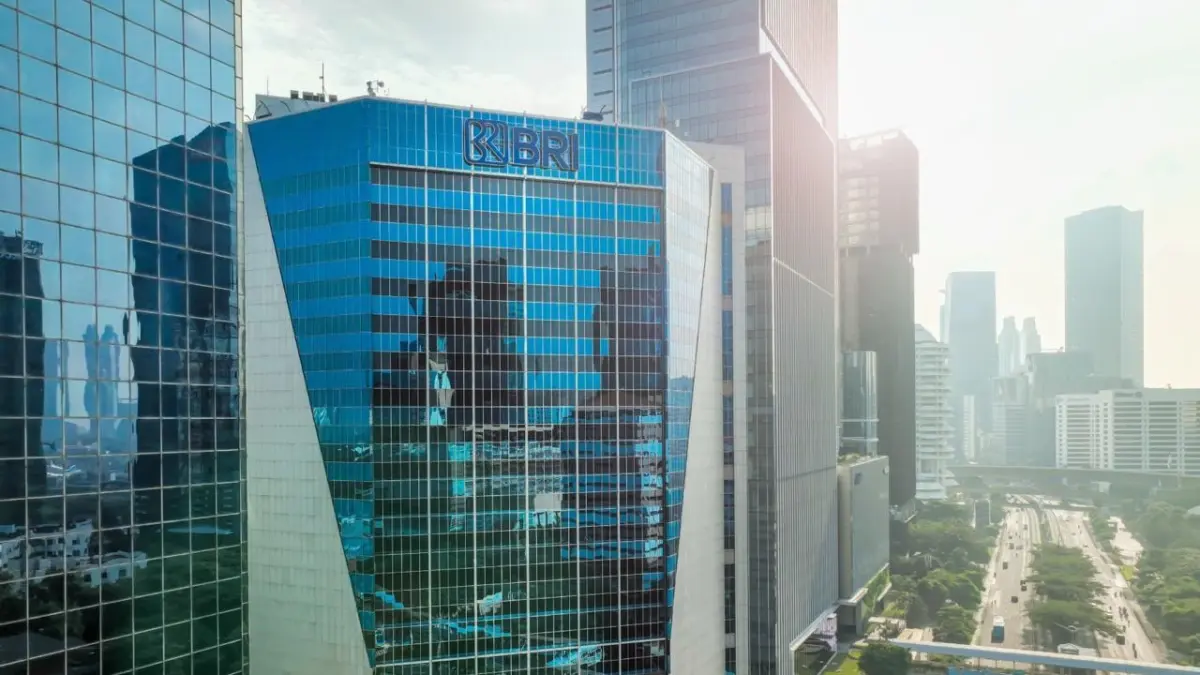 Kantor BRI Pusat di Jakarta.