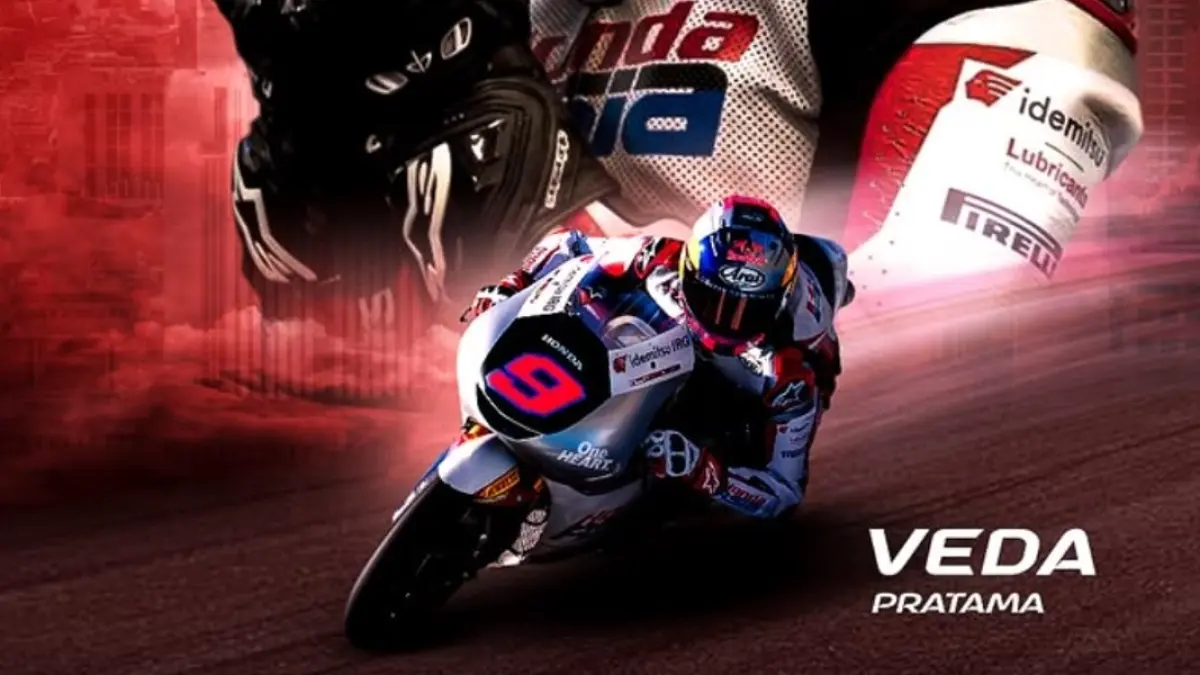 Tengok perjalanan karier Veda Ega Pratama di Moto3 2026! Simak juga posisi klasemen terbaru menjelang balapan sengit di GP Sachsenring Jerman. (PINTEREST)
