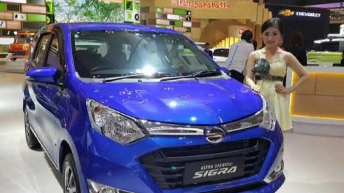 Daihatsu Sigra X Manual 2026 hadir sebagai LCGC 1.200 cc termurah dengan kapasitas 7 penumpang, fitur lengkap, dan mesin irit untuk keluarga Indonesia. (Pinterest) 