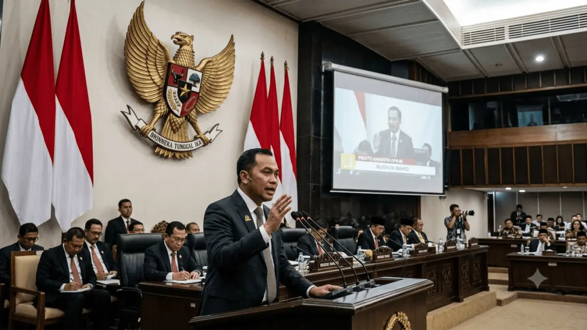 Ilustrasi Nusron Wahid memiliki pengalaman panjang di dunia politik, termasuk lima kali terpilih sebagai anggota DPR RI.