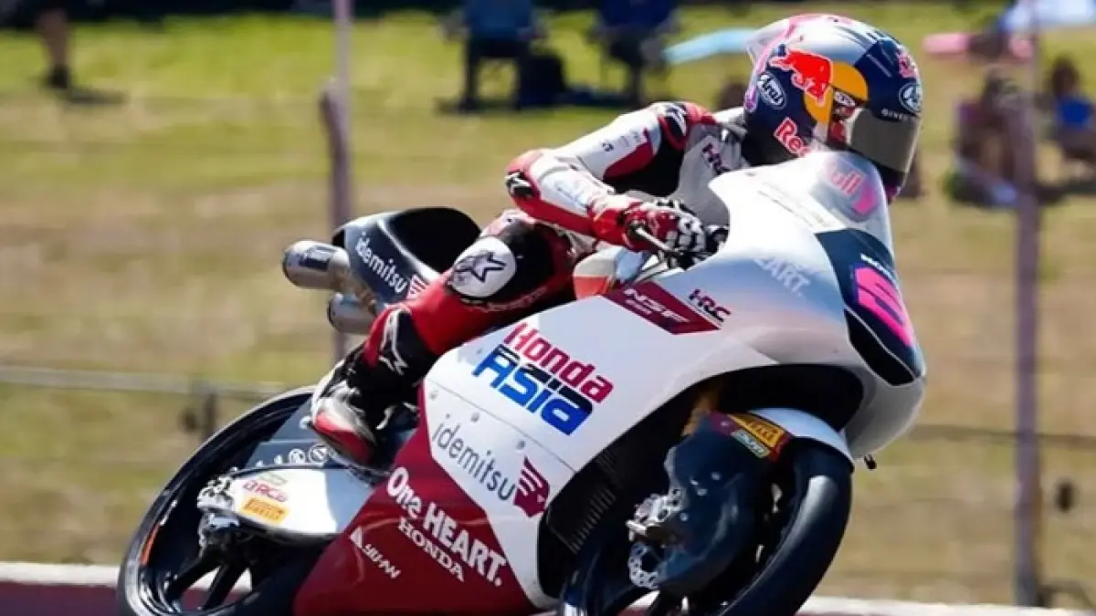 Feda Ega Pratama sempat diklaim tercepat di Moto3 Jerman dan dipuji Aki Ajo serta Dani Pedrosa. Simak fakta sebenarnya di balik cerita tersebut. (Pinterest) 