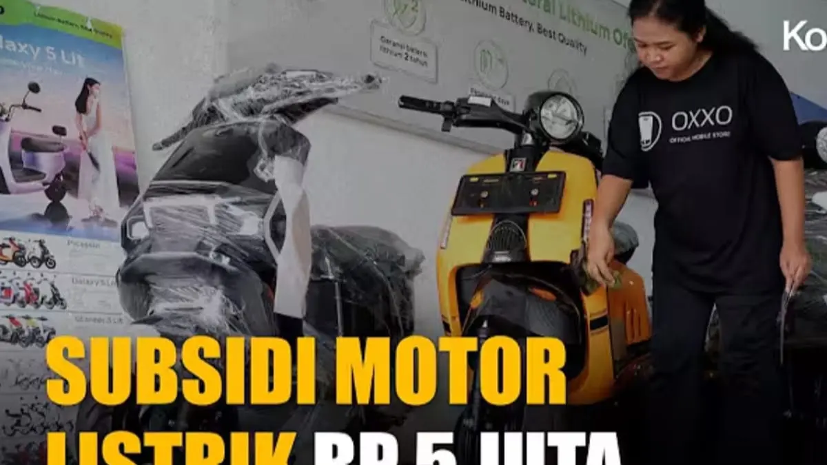 Subsidi motor listrik kembali dibahas pemerintah. Skema, besaran bantuan, hingga kuota penerima masih menunggu keputusan resmi dan aturan terbaru.(Pinterest)