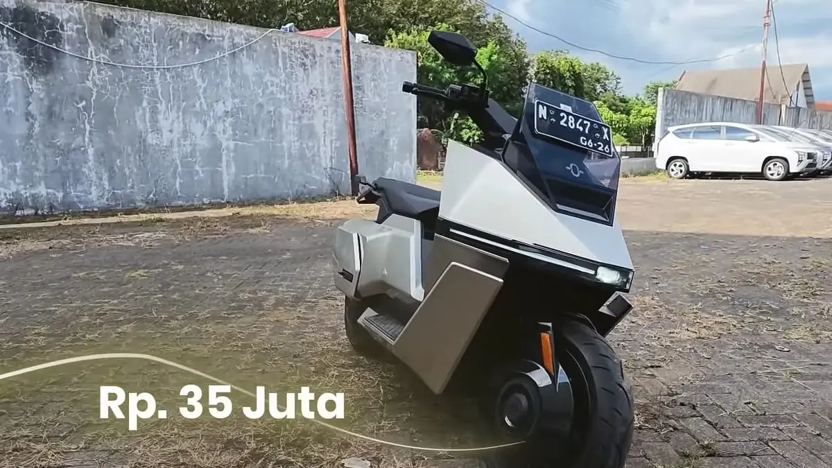 Mengenal Omo X dari motor listrik Omoway! Konsep modular radikal yang bisa berubah jadi cruiser, sport, dan skutik dengan fitur box elektrik. (SC YOUTUBE)