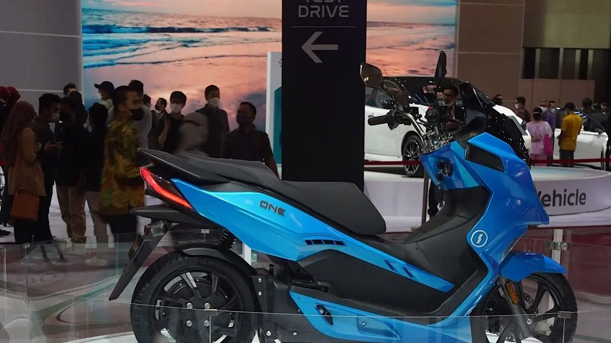 Motor listrik PRJ 2026 menghadirkan banyak pilihan lengkap dengan promo menarik dari Indomobil, Honda, Polytron, Imoto, Yadea hingga United.(pinterest)