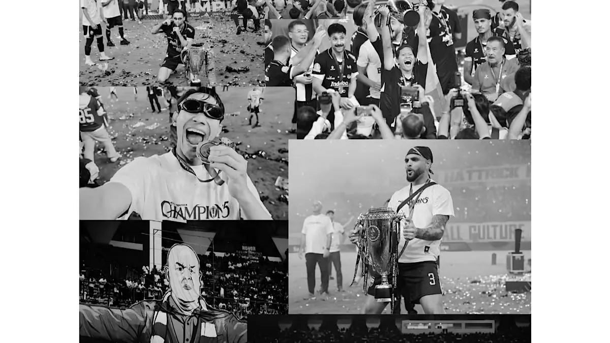Pemain baru Persib terbaru Luka Menalo dan Gakuto Notsuda takjub dengan militansi Bobotoh di Bandung. Simak kisah respek nomor 17 di sini!(pinterest)
