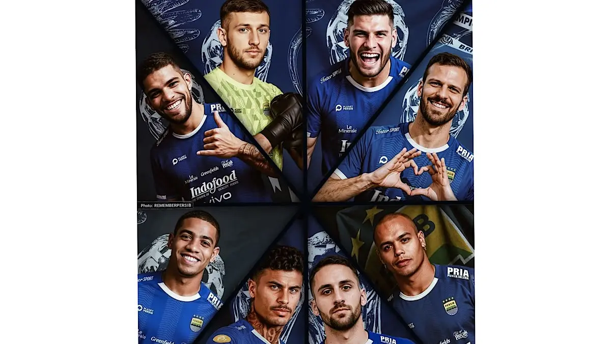 Update daftar pemain asing Persib Bandung terbaru musim 2026/2027. Mulai dari rekrutan resmi balsa Sekulic hingga rumor panas eks-bintang Real Madrid.(pinterest)