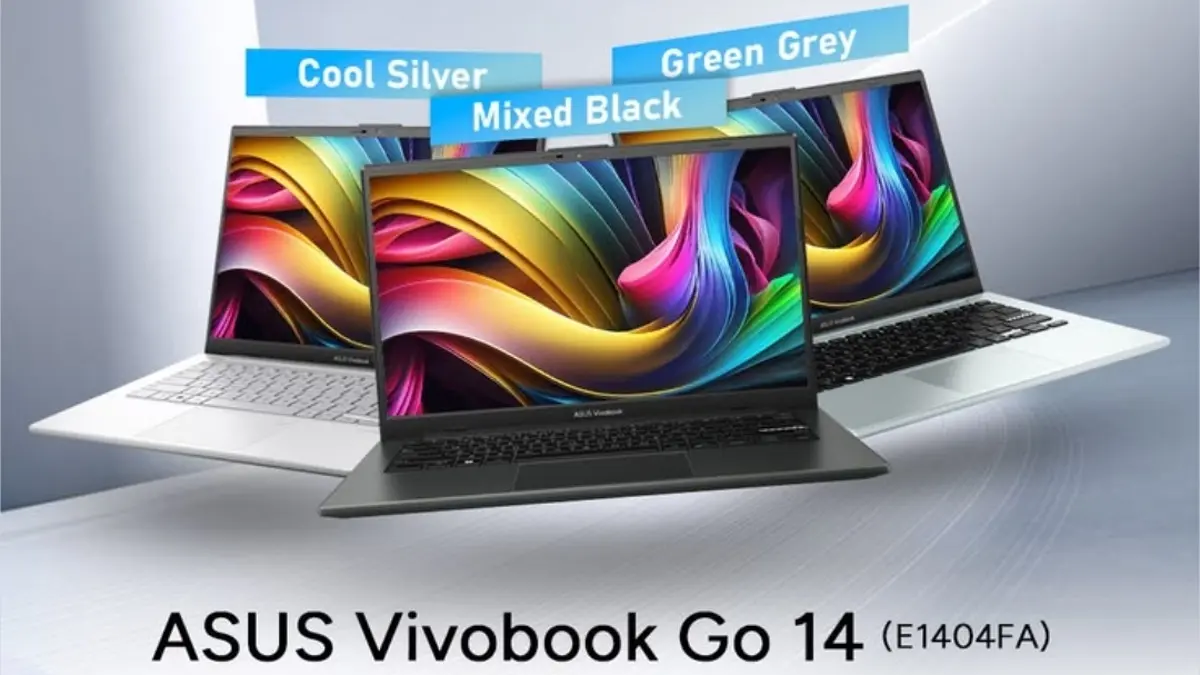 ASUS Vivobook Go 14 (E1404) hadir dengan prosesor AMD Ryzen 3 7320U berarsitektur RDNA2. Laptop handal harga 6 jutaan dengan baterai awet 12 jam. (PINTEREST)