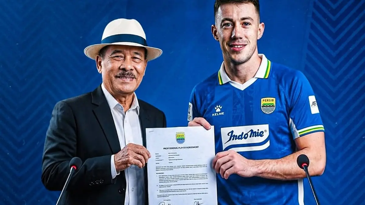Mariano Peralta resmi bergabung dengan Persib Bandung untuk musim 2026/2027. Skuad mewah Igor Tolic siap bersaing di ajang Super League dan Asia. (SC INSTAGRAM)