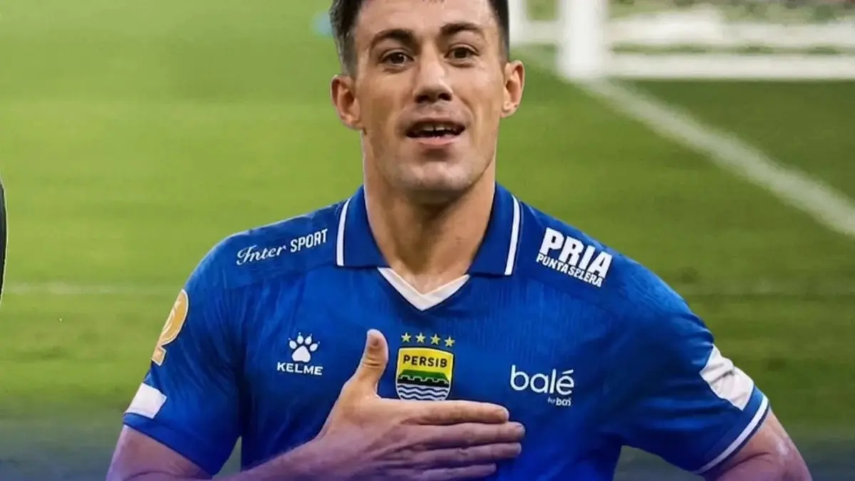 Persib Bandung transfer resmi mengamankan Mariano Peralta dari bursa transfer usai diperkenalkan di Saung Angklung Udjo untuk musim baru (SC INSTAGRAM)