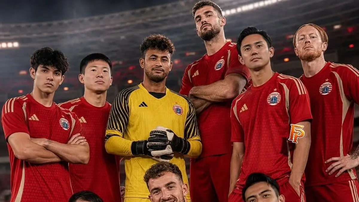 Persija transfer pemain baru resmi datangkan Stredair Appuah senilai Rp20,86 M hingga deretan bintang dunia jelang BRI Super League 2026/2027. (SC INSTAGRAM)