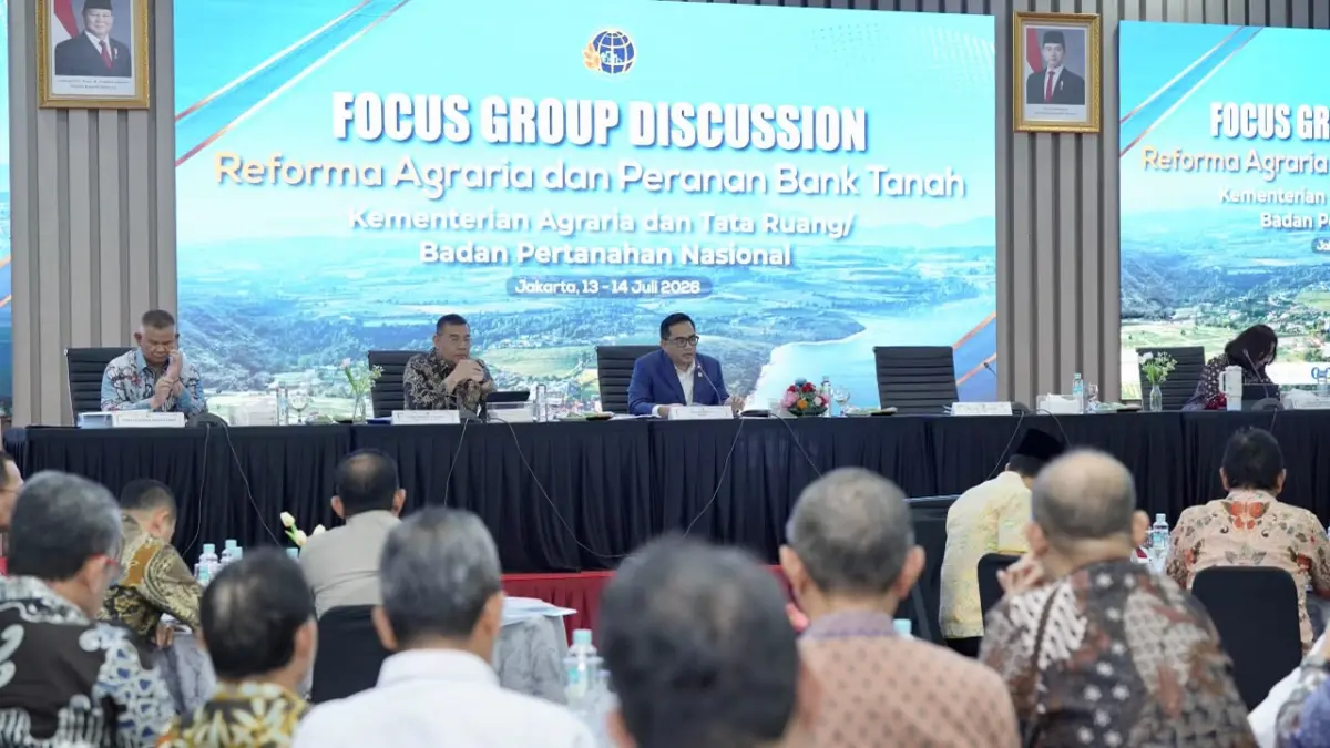 Kementerian ATR/BPN Bersama Komisi II DPR RI Bahas Penguatan Reforma Agraria dan Optimalisasi Peran Bank Tanah