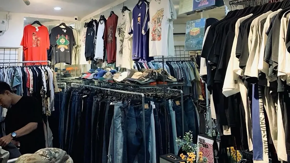 Keseruan Alika Kalista thrifting di Broadway Alam Sutera! Berburu baju bekas impor di Five Studio dan bawa pulang busana modis harga terjangkau.(pinterest)