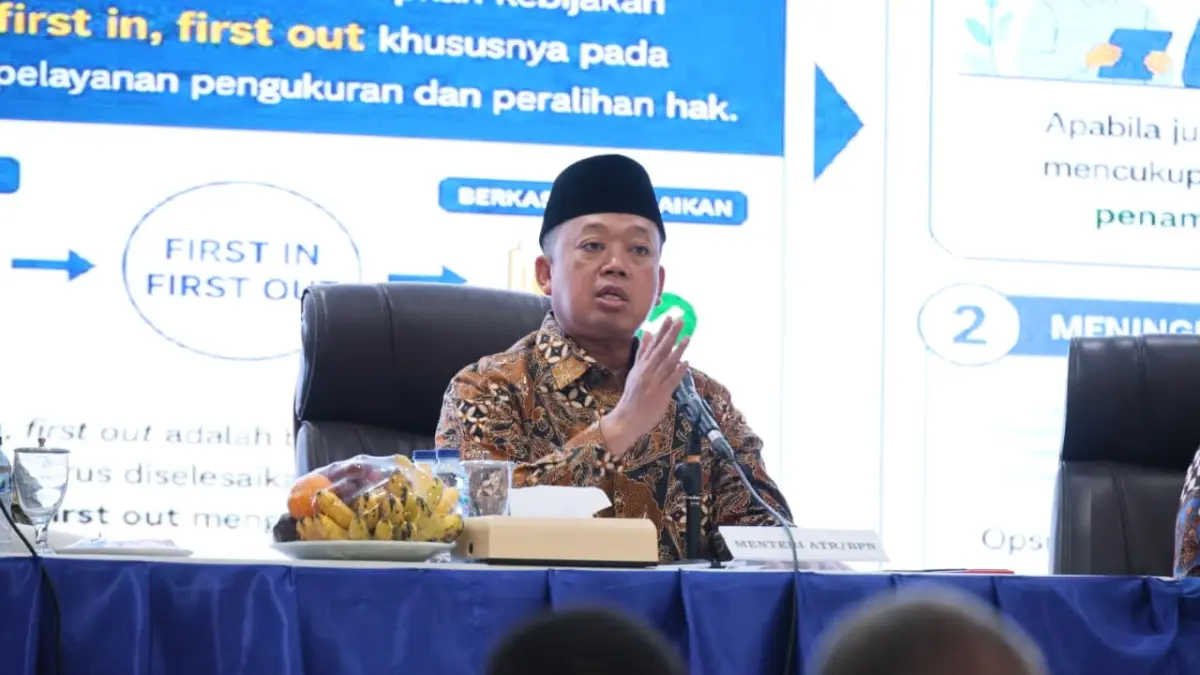 Kumpulkan Jajaran di Jatim, Menteri Nusron: Masuki Periode Transformasi Organisasi dan Layanan, Tempatkan Rakyat sebagai Raja yang Harus Dilayani