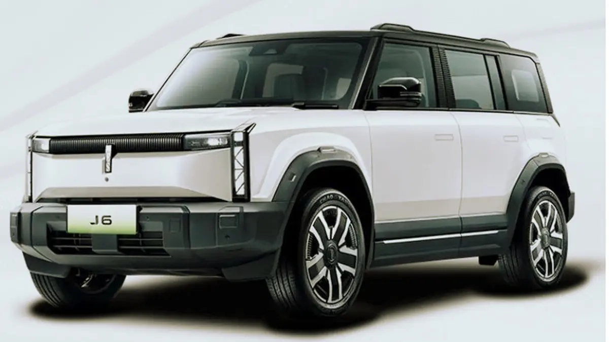 SUV listrik Chery J6 siap meluncur di Indonesia dengan penggerak iWD dan desain boxy. Simak ulasan performa dan spesifikasinya di sini. (PINTEREST)