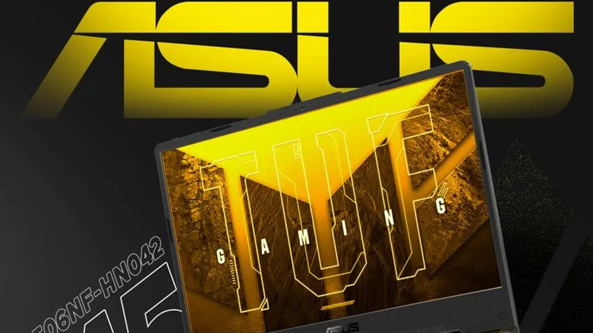 ASUS TUF Gaming A15 FA506N jadi laptop gaming termurah ASUS Rp 10 jutaan. Cek spesifikasi Ryzen 5, RTX 2050, dan RAM 16GB DDR5 di sini. (PINTEREST)