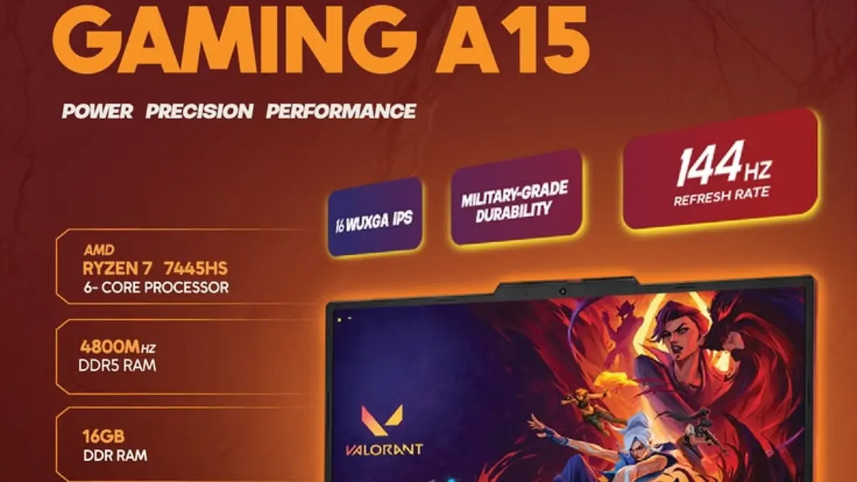 ASUS TUF Gaming A15 resmi hadir Rp 16 jutaan dengan Ryzen 7 7435HS, RTX 4050 TGP 140W, layar 100% sRGB 144Hz, dan RAM 16GB. Cek spesifikasinya! (PINTEREST)