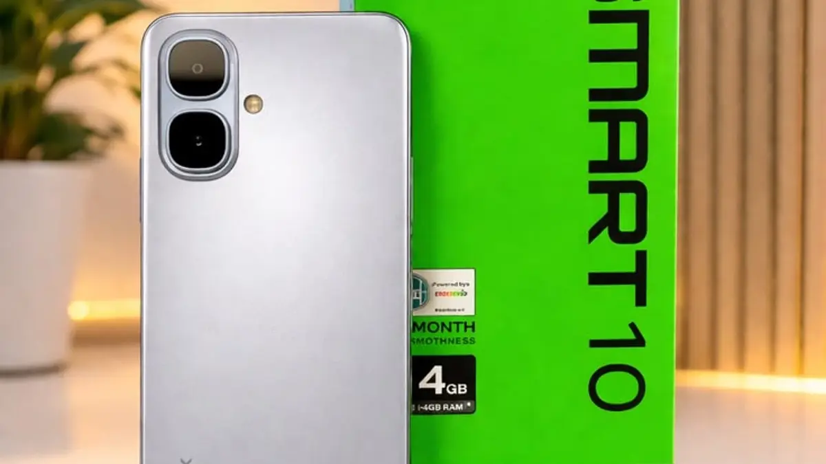 Infinix Smart 10 resmi hadir dengan layar 120Hz, sertifikasi IP64, baterai 5.000 mAh, dan dual speaker. Dijual mulai harga Rp900 ribuan. (PINTEREST)