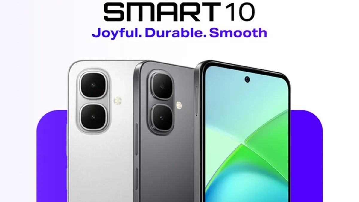 Infinix Smart 10 resmi rilis harga Rp 1 juta. Cek spesifikasi layar 120Hz, speaker stereo, baterai 5000 mAh, dan chipset Unisoc T7250 di sini. (PINTEREST)