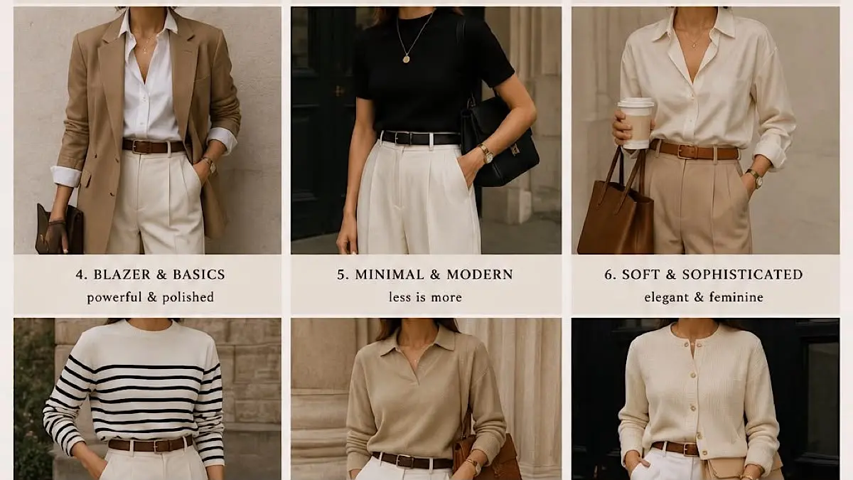 Old Money Spring Outfits menghadirkan 9 inspirasi busana musim semi bergaya klasik, mulai trench coat, tweed, linen hingga all white outfit.(pinterest)