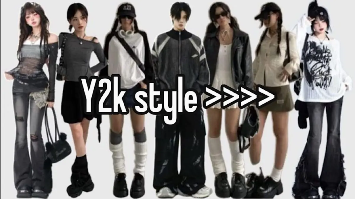 Pelajari panduan lengkap fashion Y2K ala It Girl 2000-an, mulai dari celana low-rise, merek ikonik, hingga tips thrifting pakaian vintage otentik.(pinterest)