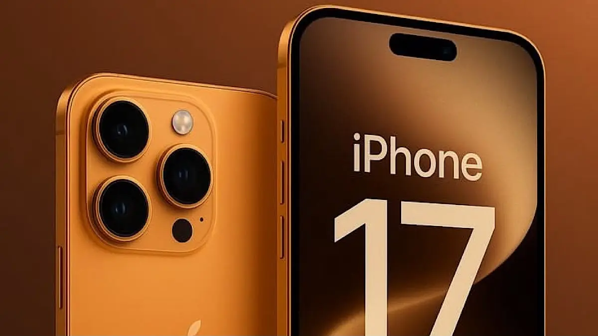 Review iPhone 17 Pro versi GadgetIn: Bodi aluminium adem, chip A19 Pro kencang, baterai awet 4000 mAh, dan kamera depan sensor jumbo.(pinterest)