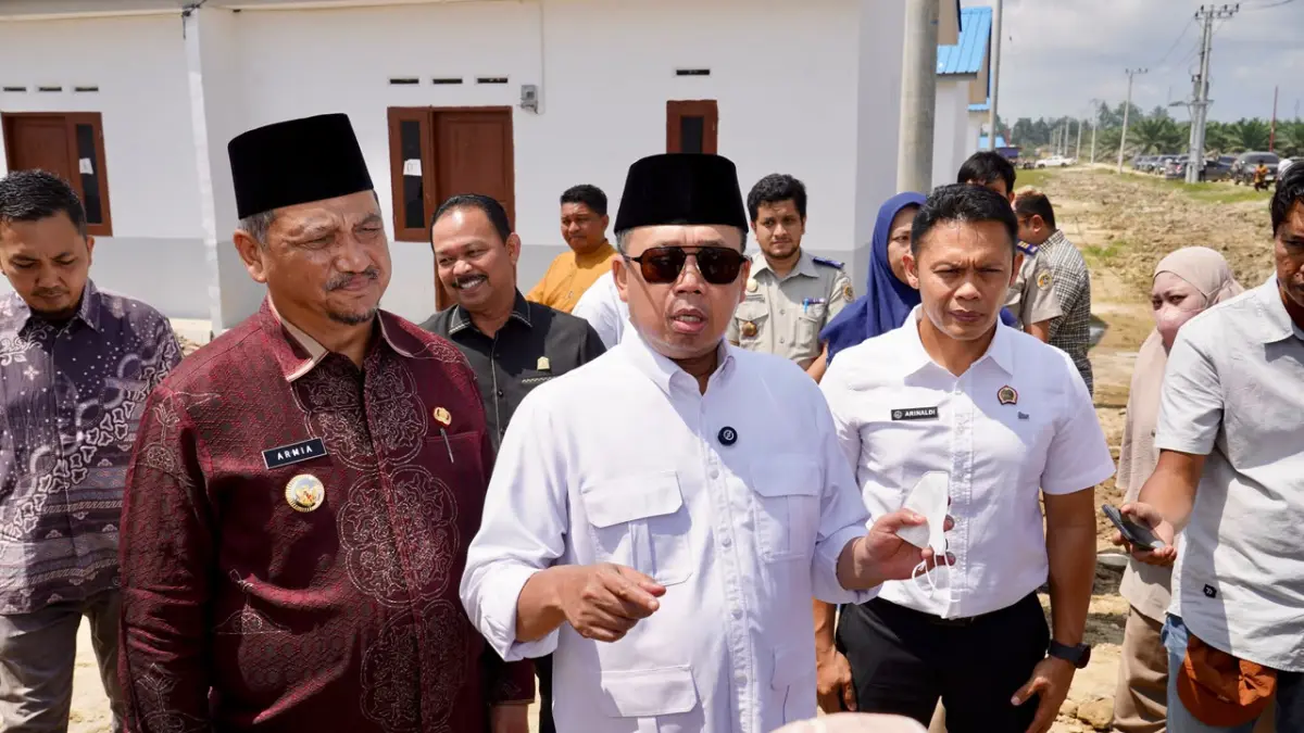 Tinjau Lokasi Huntap bagi Korban Bencana Aceh Tamiang, Menteri Nusron Pastikan Lahan 100% Siap Digunakan