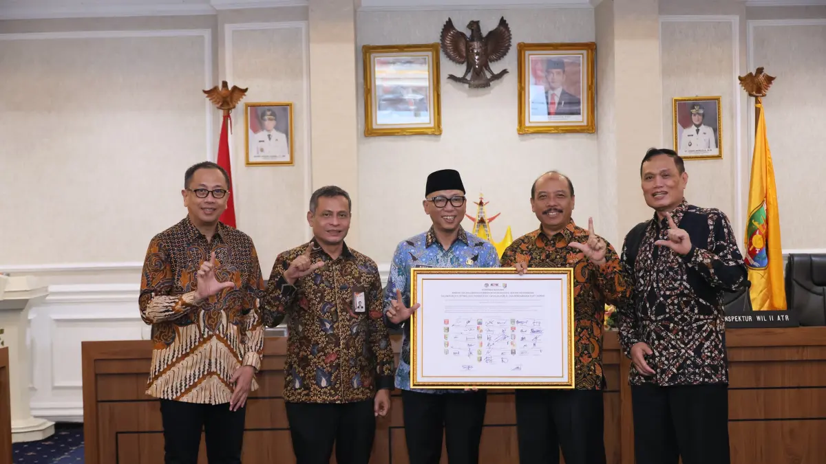 Wujud Komitmen Perubahan, Kementerian ATR/BPN Tawarkan Optimalisasi Kerja Sama dengan Pemda Se-Lampung