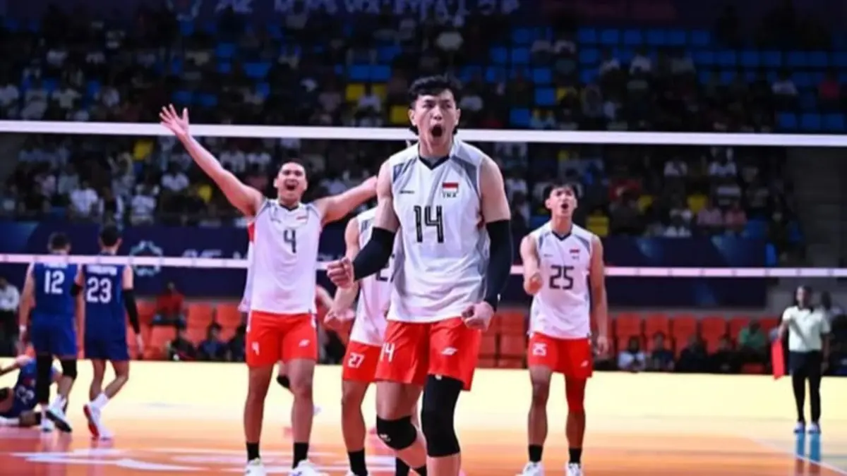 Jadwal Indonesia vs Vietnam di semifinal SEA V Cup 2026 berlangsung pukul 19.00 WIB. Simak bagan semifinal, klasemen akhir, dan hasil fase grup. (Pinterest) 