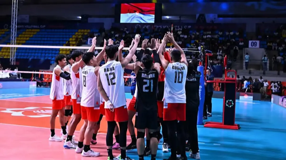 Jadwal semifinal SEA V Cup 2026 mempertemukan Timnas voli putra Indonesia vs Vietnam. Simak bagan semifinal, hasil grup, dan jadwal lengkapnya. (Pinterest) 