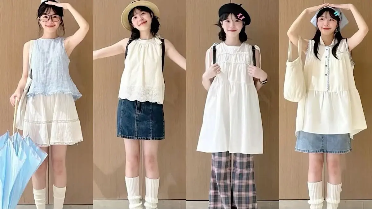 Tren Fashion Musim Panas 2026 menghadirkan mesh, barrel leg jeans, butter yellow hingga flat sandal sebagai gaya yang paling mengejutkan.(pinterest)