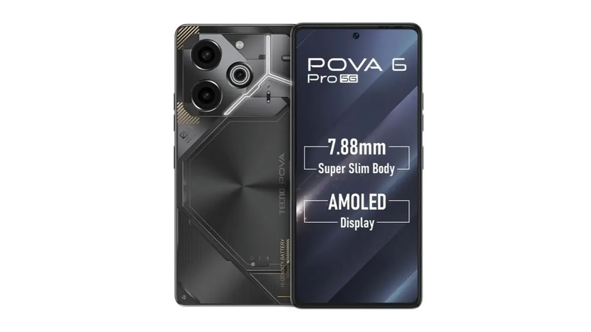 Tecno Pova 8 5G hadir dengan baterai 8.000 mAh, Alive Matrix Display, Dimensity 7100, dan kamera 50 MP. Simak spesifikasi, kelebihan, serta kekurangannya. (Pinterest) 