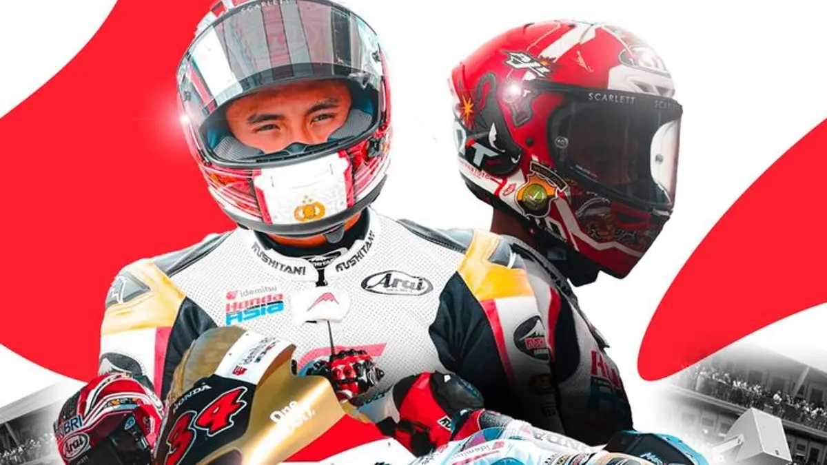 Mario Aji MotoGP dibuat terpukau oleh aksi Veda Ega yang latihan ekstrem pakai motor 600cc di Mandalika. Simak ulasan lengkapnya di sini! (SC INSTAGRAM)