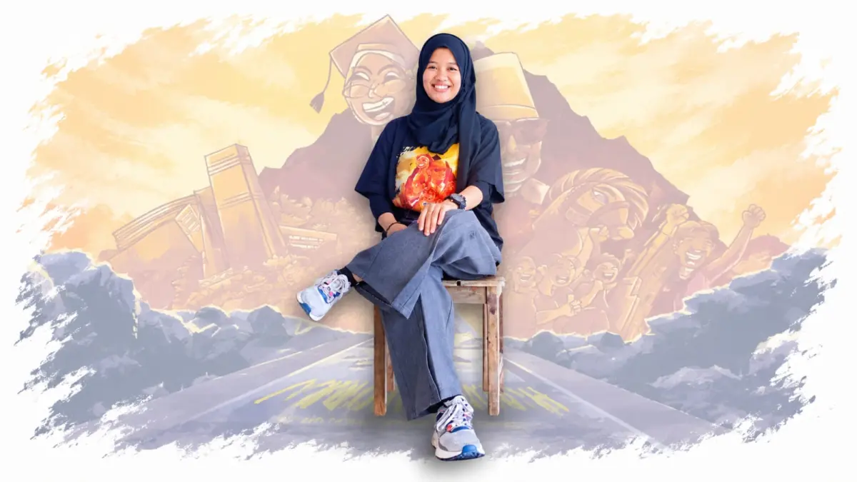 Milatun Nabila, Ilustrator Sosial Alumnus ISI Jogjakarta Asal Talun 