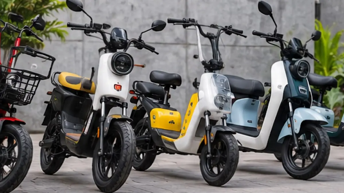 Motor Listrik Jakarta Fair 2026 menghadirkan banyak model baru lengkap dengan promo menarik. Simak daftar motor listrik terbaru, spesifikasi, dan harga yang ditawarkan di PRJ.(pinterest)