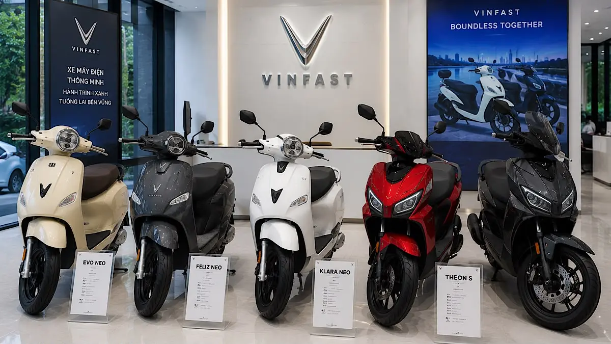 VinFast Viper siap meluncur di Indonesia dengan tenaga 3.000 watt dan jarak tempuh hingga 150 km. Simak hasil tes performa, tanjakan, hingga kenyamanan motor listrik ini.(pinterest)