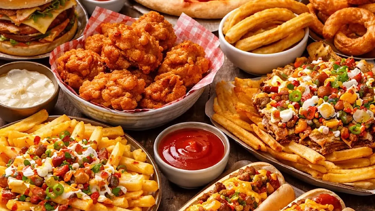 Junk food bikin ketagihan karena kombinasi gula, garam, dan lemak yang memengaruhi otak. Simak alasan ilmiahnya serta cara menikmati junk food tanpa berlebihan.(pinterest)
