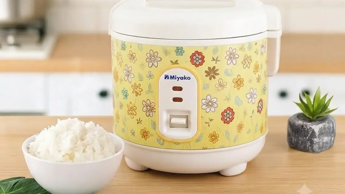 Rekomendasi Magic Com yang Cocok untuk Mahasiswa dengan pilihan rice cooker terbaik yang awet, hemat daya, dan pas untuk anak kos. (PINTEREST)