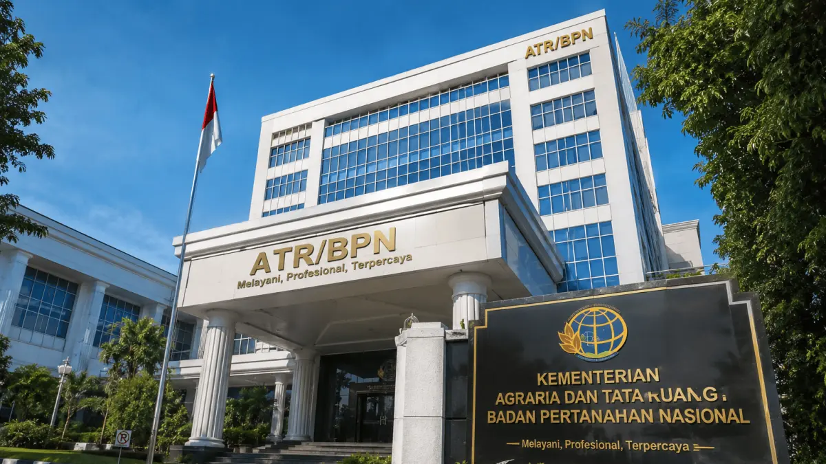 Kementerian ATR/BPN bertugas mengelola urusan agraria, pertanahan, dan tata ruang di Indonesia.