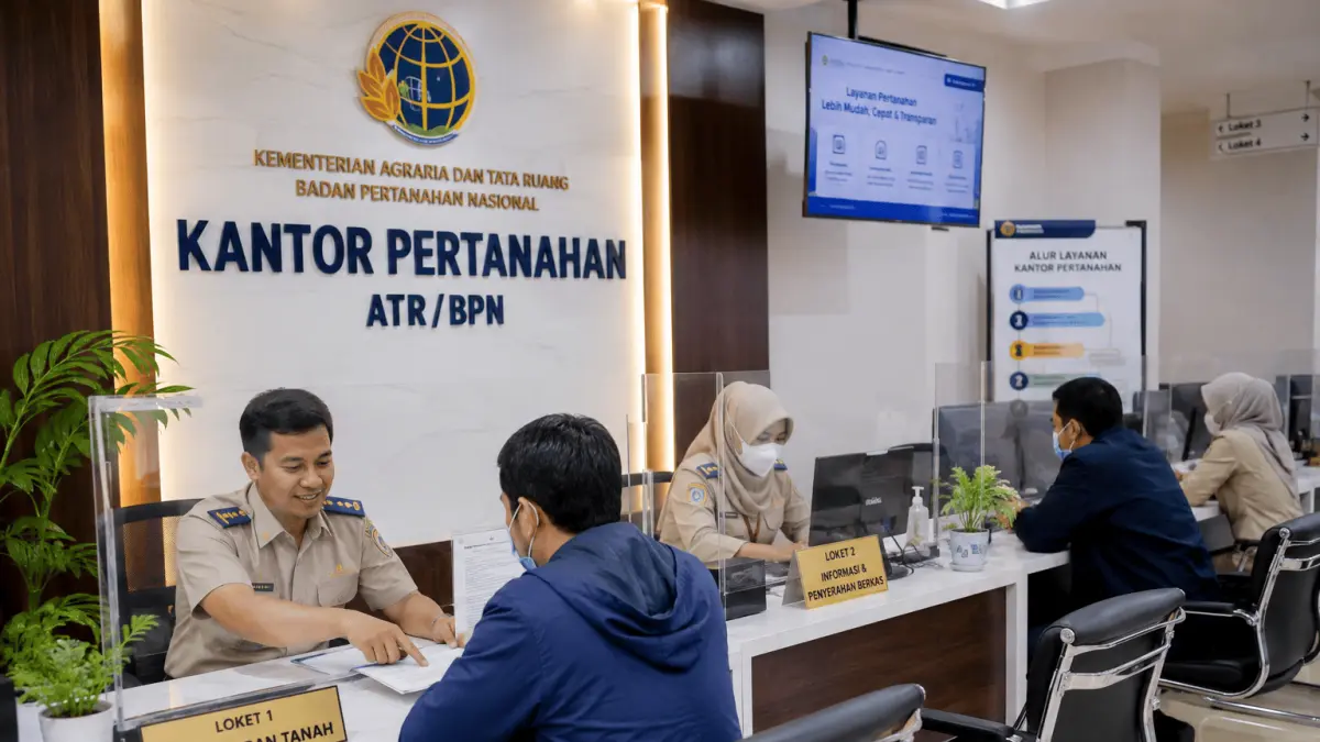 Pelayanan pertanahan di Kantor Pertanahan ATR/BPN mencakup berbagai tugas, mulai dari pendaftaran tanah hingga penanganan sengketa.