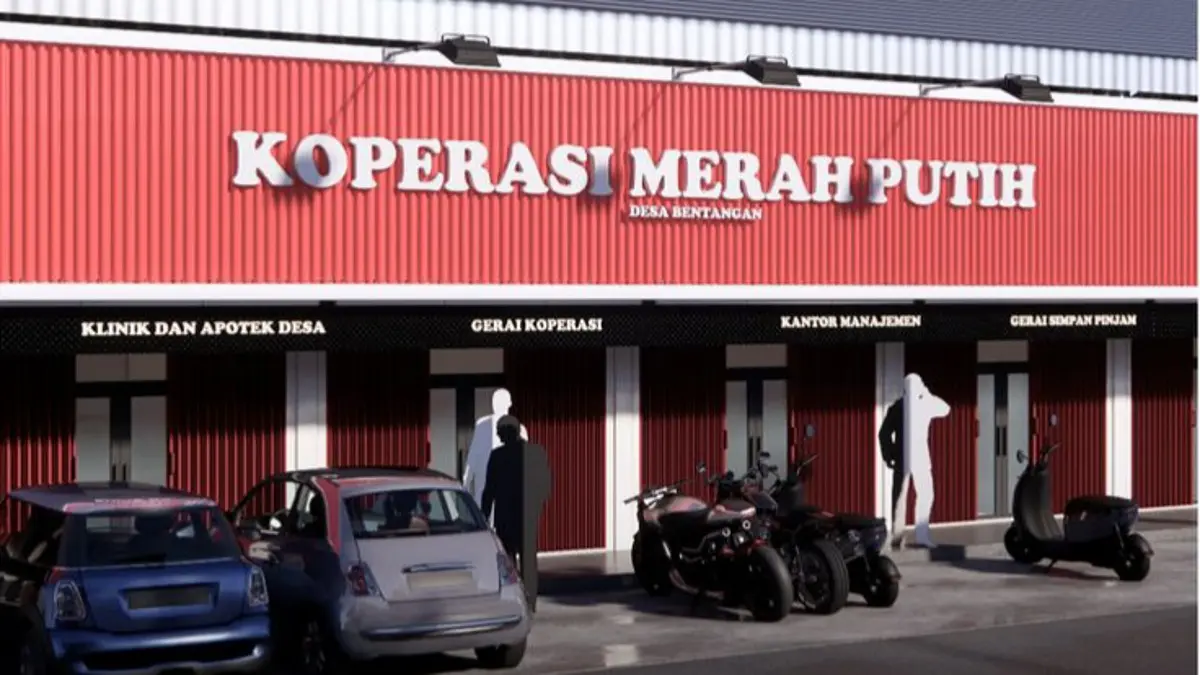 Koperasi Merah Putih mulai beroperasi di berbagai daerah dengan menyediakan sembako dan produk UMKM. Pemerintah menargetkan 80 ribu koperasi untuk mendorong ekonomi masyarakat. (Pinterest) 
