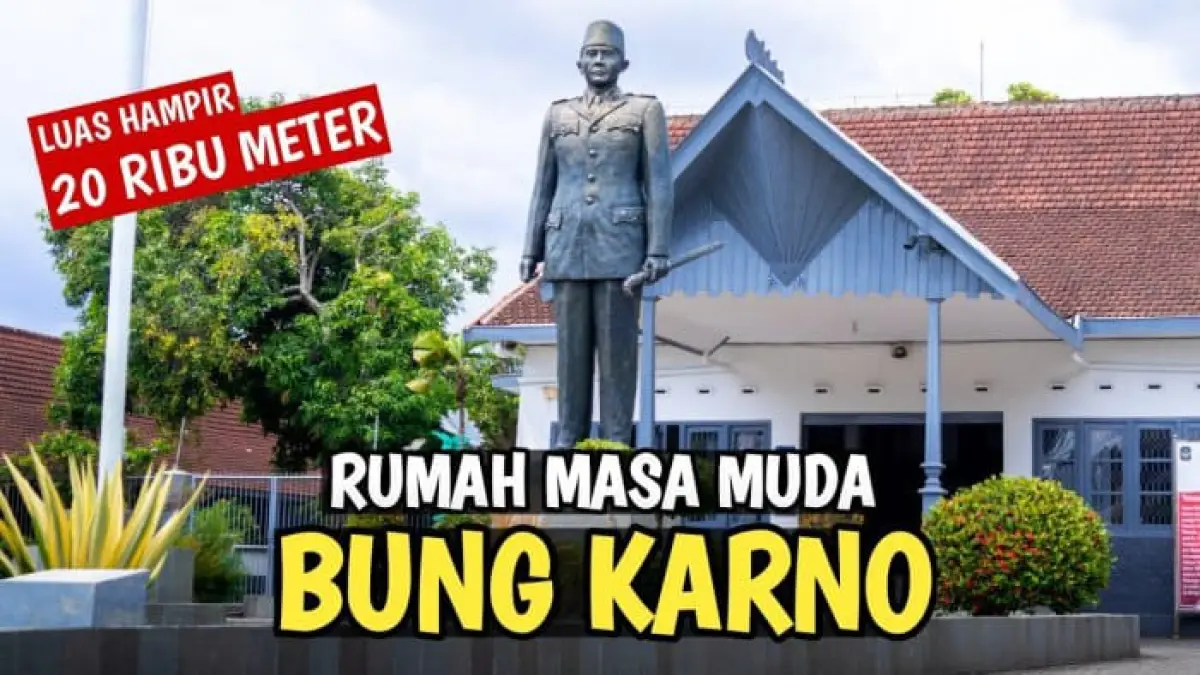 Istana Gebang di Blitar menyimpan kamar asli, sumur tua, dan mobil Mercedes milik Bung Karno yang masih menjadi daya tarik wisata sejarah.